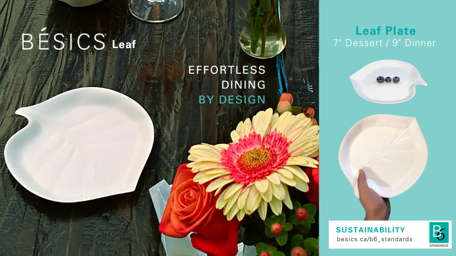BÉSICS Leaf Plate Lifestyle