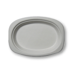 Oval Fibreware Plate
